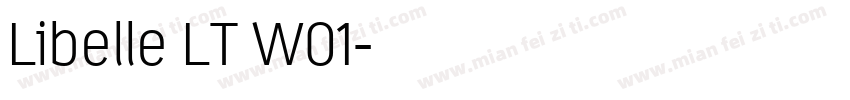 Libelle LT W01字体转换